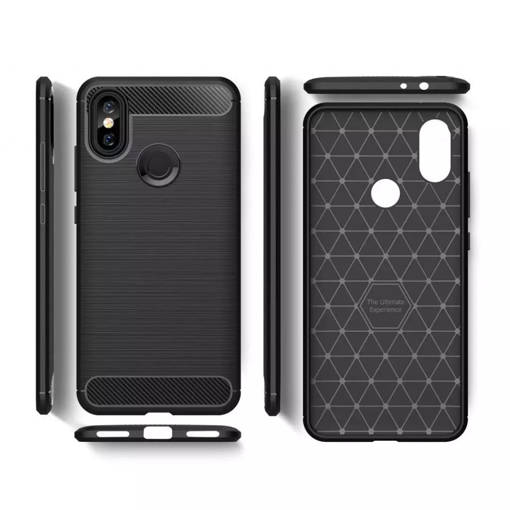 Чехол для моб. телефона Laudtec для Xiaomi Mi A2 Carbon Fiber (Black) (LT-Mi6x) - 1 Чехол для моб. телефона Laudtec для Xiaomi Mi A2 Carbon Fiber (Black) (LT-Mi6x) - 1