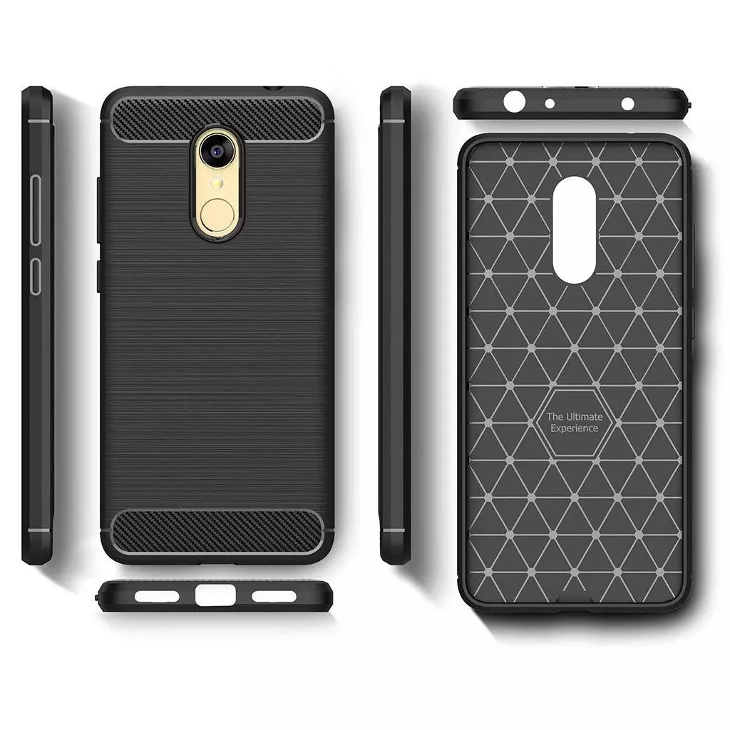 Чехол для моб. телефона Laudtec для Xiaomi Redmi 5 Carbon Fiber (Black) (LT-XR5) - 2 Чехол для моб. телефона Laudtec для Xiaomi Redmi 5 Carbon Fiber (Black) (LT-XR5) - 2