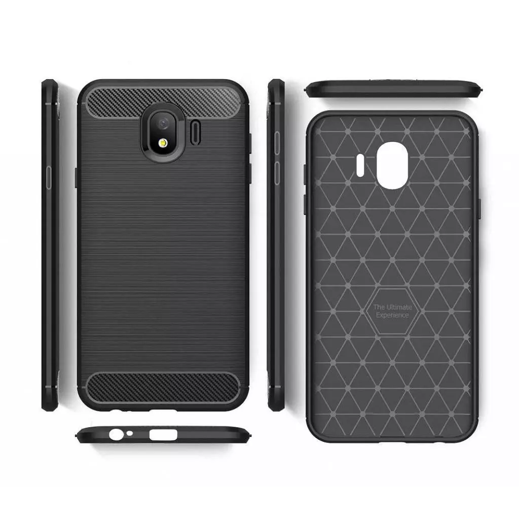 Чехол для моб. телефона Laudtec для Samsung J4/J400 Carbon Fiber (Black) (LT-J400F) - 3 Чехол для моб. телефона Laudtec для Samsung J4/J400 Carbon Fiber (Black) (LT-J400F) - 3