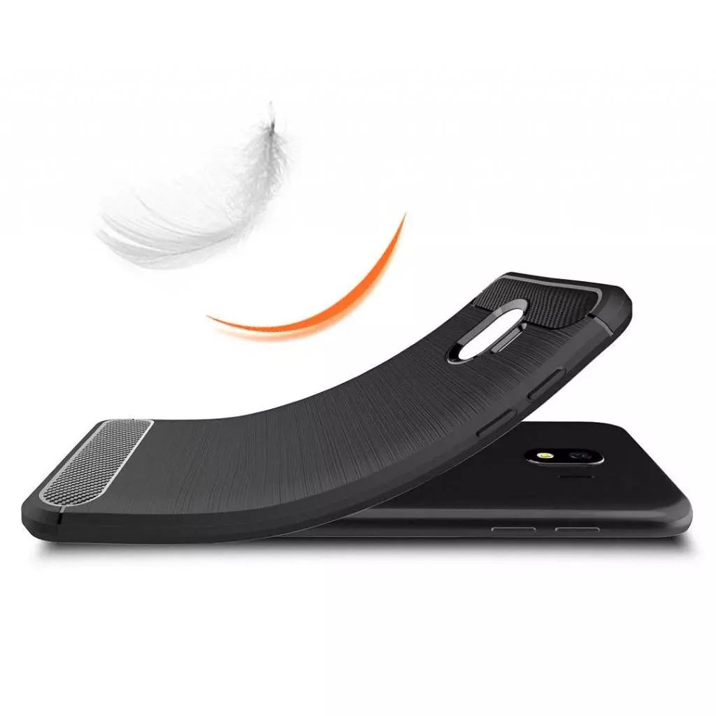 Чехол для моб. телефона Laudtec для Samsung J4/J400 Carbon Fiber (Black) (LT-J400F) - 4 Чехол для моб. телефона Laudtec для Samsung J4/J400 Carbon Fiber (Black) (LT-J400F) - 4