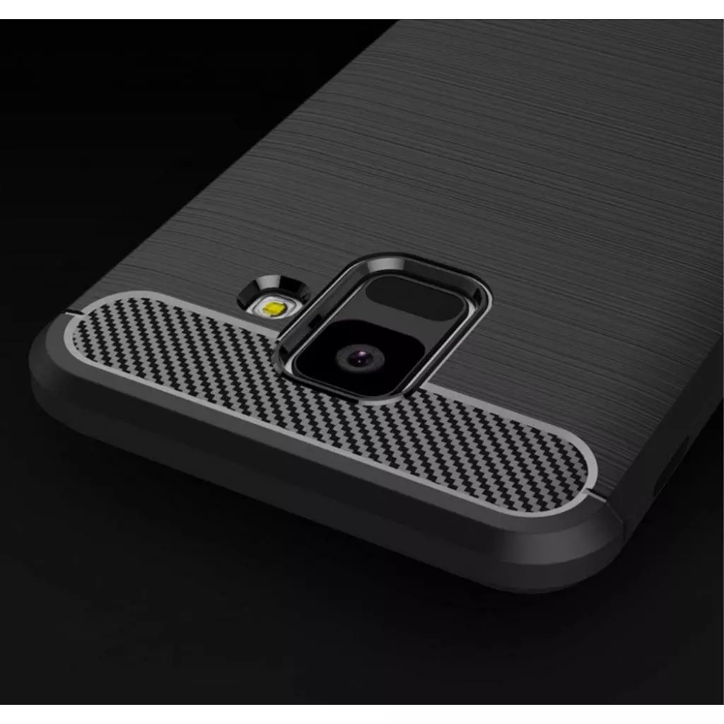 Чехол для моб. телефона Laudtec для Samsung A6 2018/A600 Carbon Fiber (Black) (LT-A600F) - 6