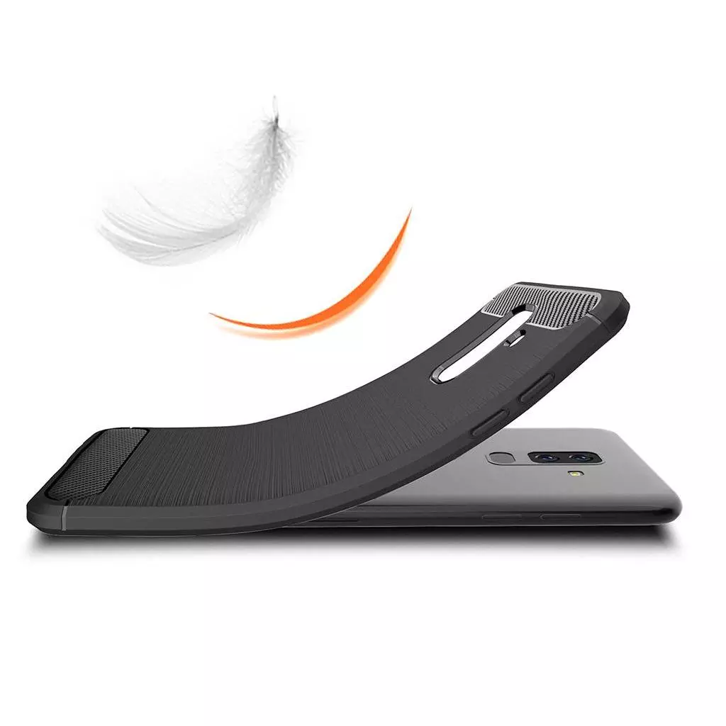 Чехол для моб. телефона Laudtec для Samsung A6 Plus 2018/A605 Carbon Fiber (Black) (LT-A605F) - 5 Чехол для моб. телефона Laudtec для Samsung A6 Plus 2018/A605 Carbon Fiber (Black) (LT-A605F) - 5