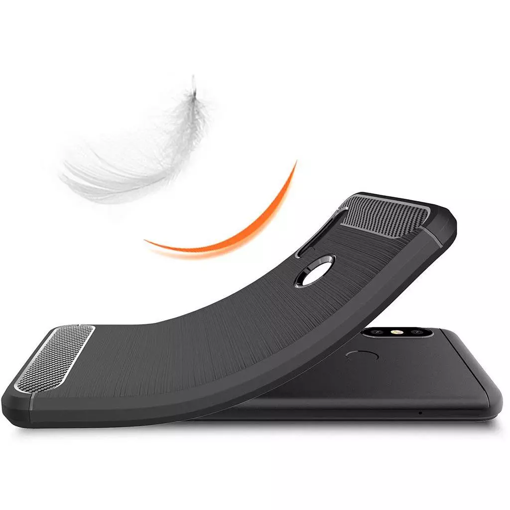 Чехол для моб. телефона Laudtec для Xiaomi Mi A2 Lite Carbon Fiber (Black) (LT-Mi6P) - 5