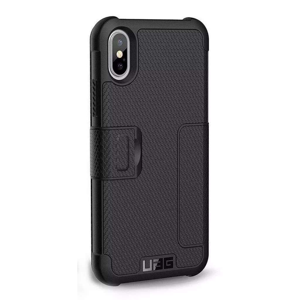 Чехол для моб. телефона Uag iPhone X Metropolis Black (IPHX-E-BL) - 1 Чехол для моб. телефона Uag iPhone X Metropolis Black (IPHX-E-BL) - 1