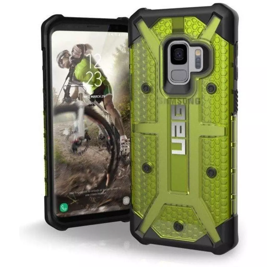 Чехол для моб. телефона Uag Galaxy S9 Plasma Citron (GLXS9-L-CT) - 5 Чехол для моб. телефона Uag Galaxy S9 Plasma Citron (GLXS9-L-CT) - 5