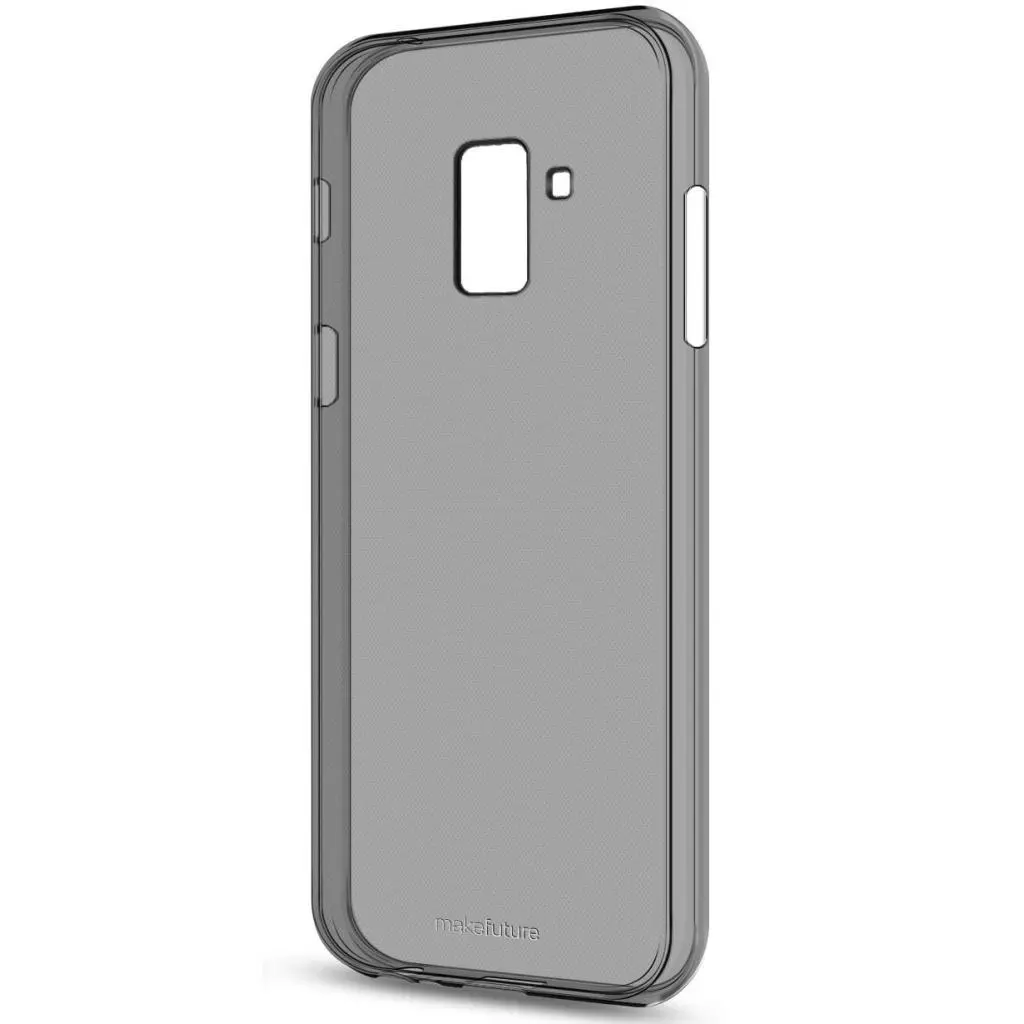 Чехол для моб. телефона MakeFuture Air Case (Clear TPU) Samsung A8 Plus 2018 Black (MCA-SA818PBK)