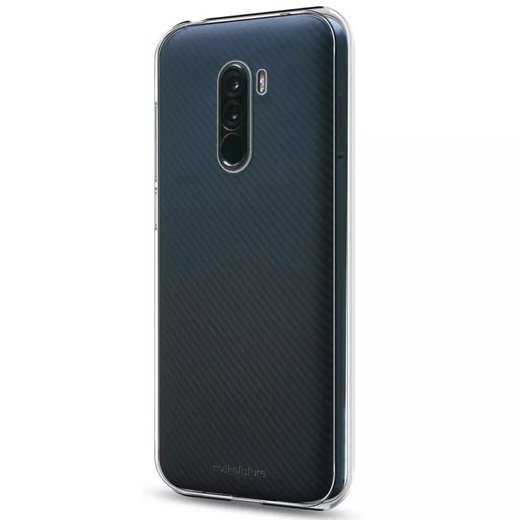 Чехол для моб. телефона MakeFuture Air Case (TPU) Xiaomi Pocophone F1 Clear (MCA-XPF1CL) - 1 Чехол для моб. телефона MakeFuture Air Case (TPU) Xiaomi Pocophone F1 Clear (MCA-XPF1CL) - 1
