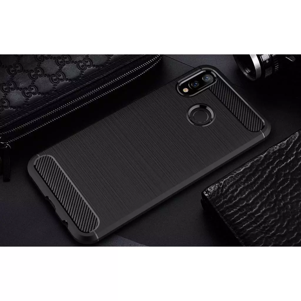 Чехол для моб. телефона Laudtec для Huawei P Smart Plus Carbon Fiber (Black) (LT-PSTP) - 8