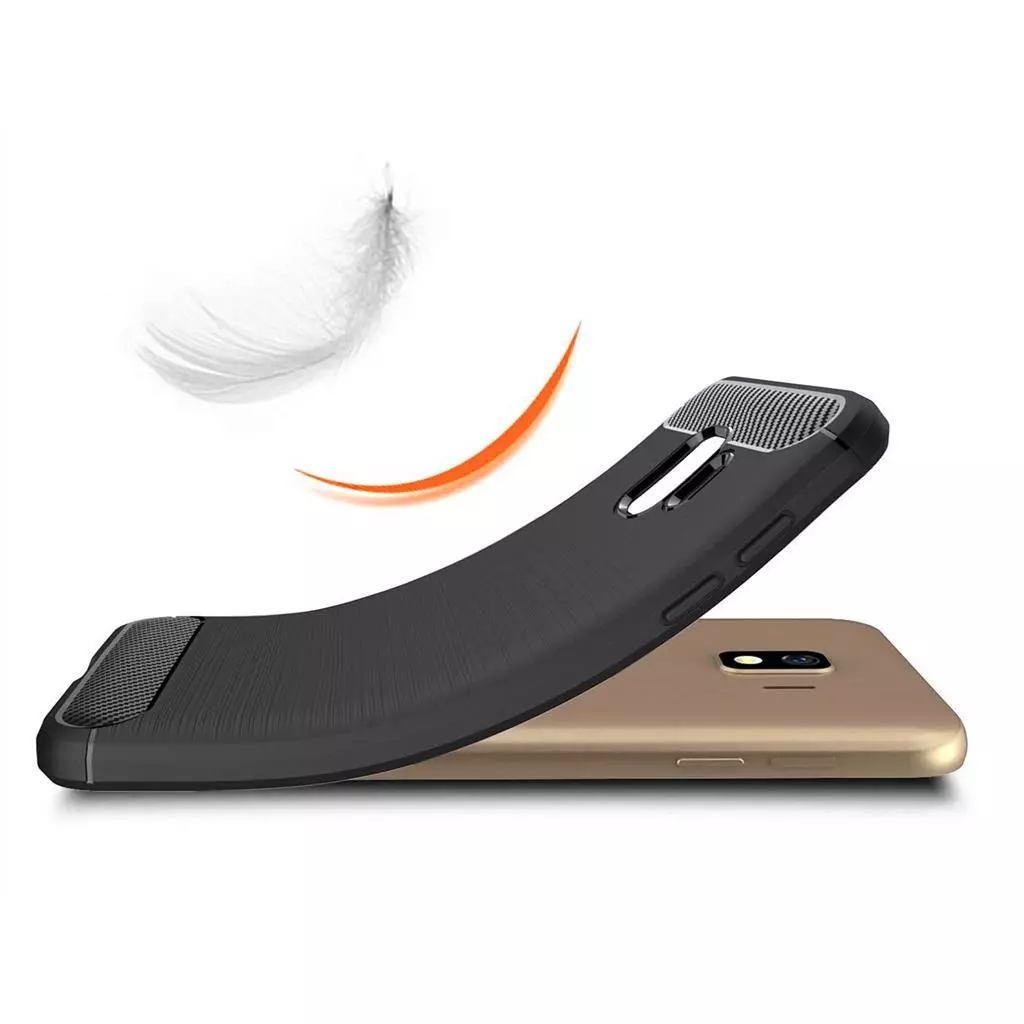 Чехол для моб. телефона Laudtec для Samsung Galaxy J2 Core Carbon Fiber (Black) (LT-J2C) - 3 Чехол для моб. телефона Laudtec для Samsung Galaxy J2 Core Carbon Fiber (Black) (LT-J2C) - 3