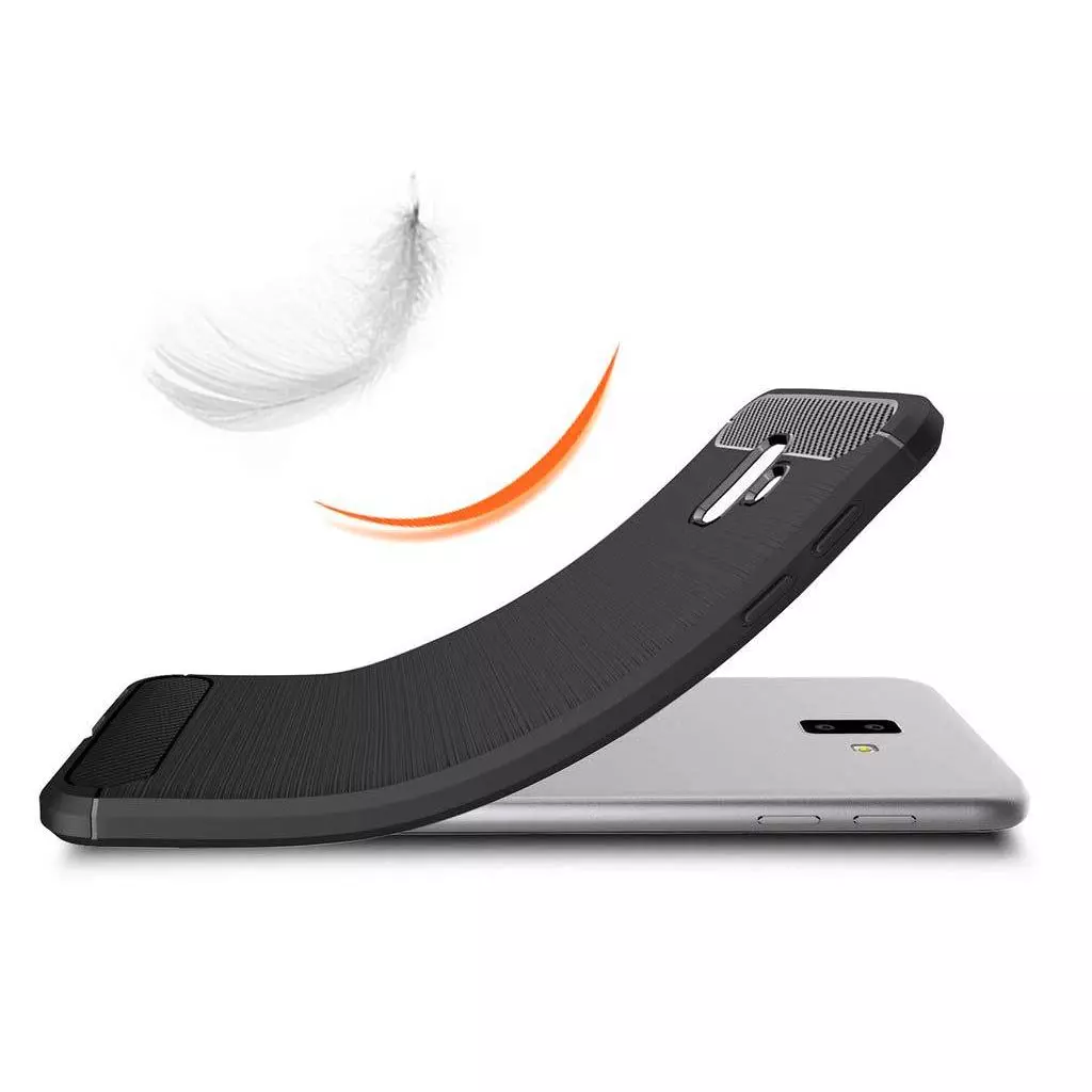 Чехол для моб. телефона Laudtec для Samsung J6 Plus/J610 Carbon Fiber (Black) (LT-J610F) - 3 Чехол для моб. телефона Laudtec для Samsung J6 Plus/J610 Carbon Fiber (Black) (LT-J610F) - 3