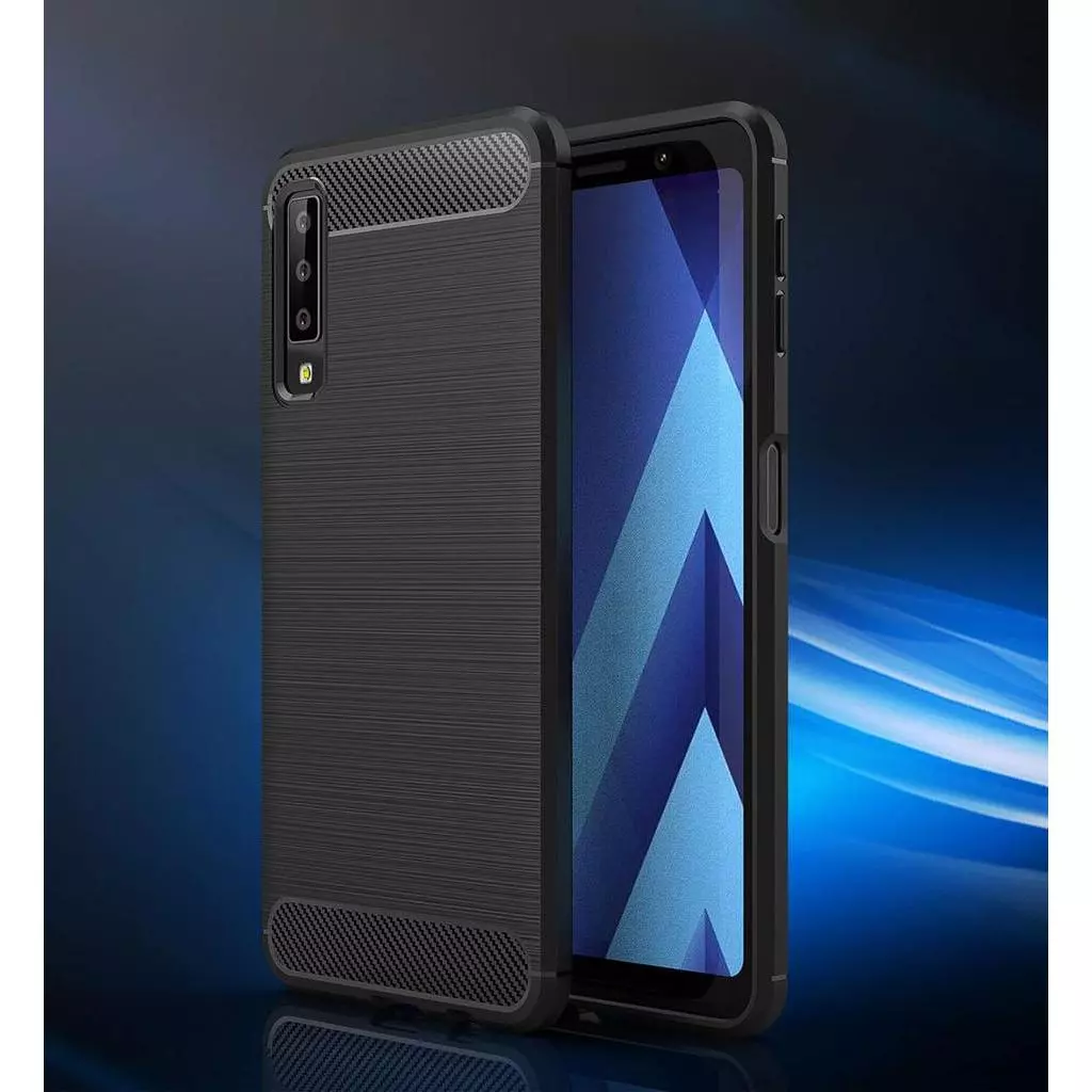 Чехол для моб. телефона Laudtec для Galaxy A7 2018/A750 Carbon Fiber (Black) (LT-SGA72018) - 7
