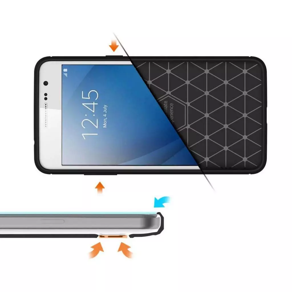 Чехол для моб. телефона Laudtec для Samsung Galaxy J2 Prime/G532 Carbon Fiber (Black) (LT-J2PG532) - 1 Чехол для моб. телефона Laudtec для Samsung Galaxy J2 Prime/G532 Carbon Fiber (Black) (LT-J2PG532) - 1