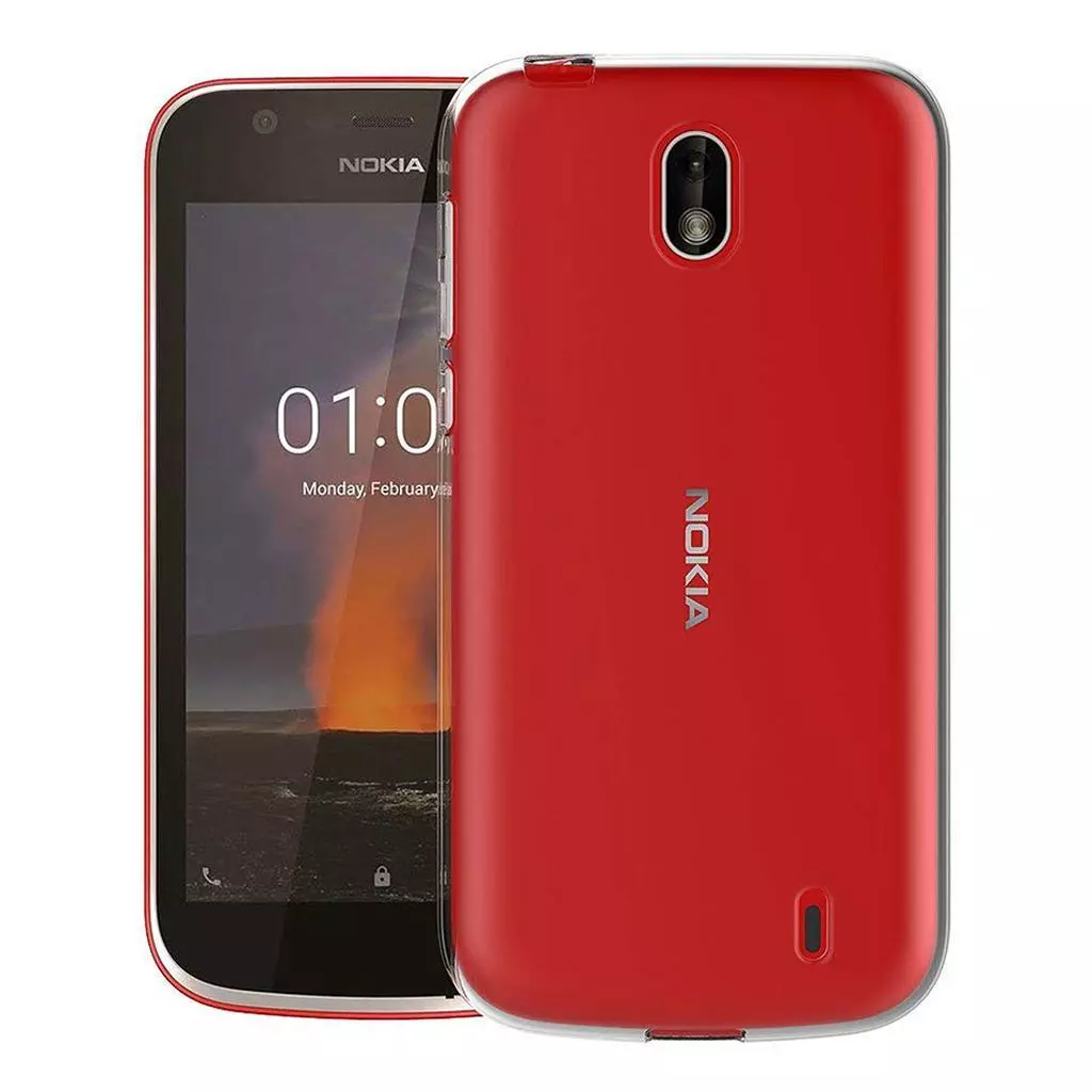 Чехол для моб. телефона Laudtec для Nokia 1 Clear tpu (Transperent) (LC-N1T) - 1