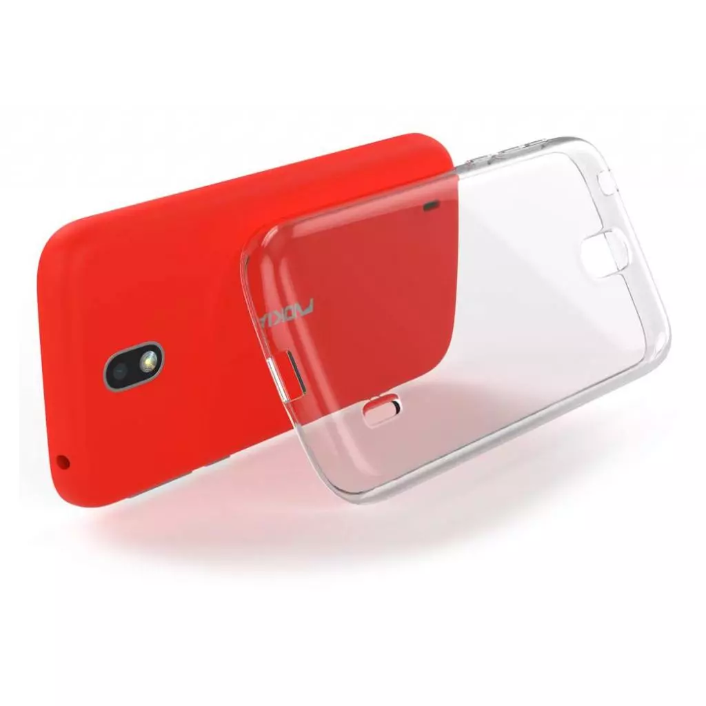 Чехол для моб. телефона Laudtec для Nokia 1 Clear tpu (Transperent) (LC-N1T) - 5