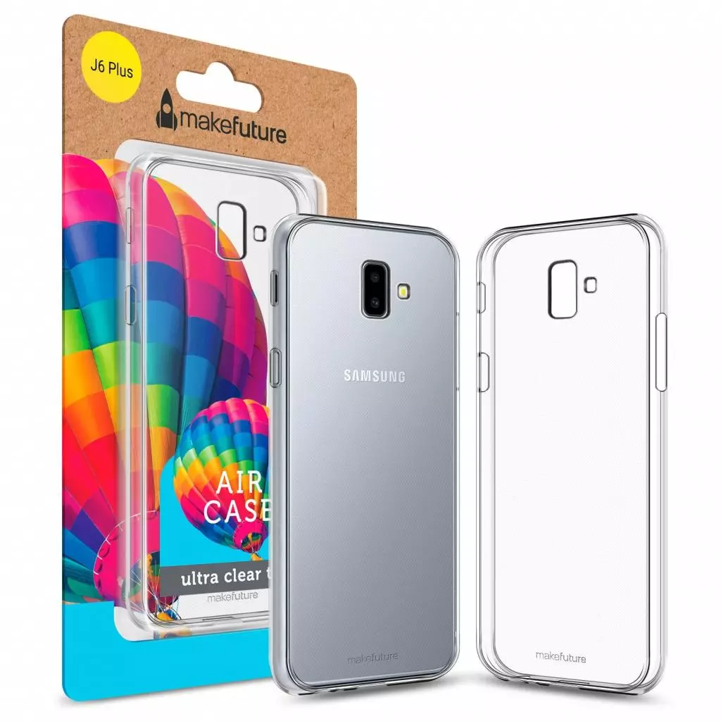 Чехол для моб. телефона MakeFuture Air Case (TPU) Samsung J6 Plus 2018 (J610) Clear (MCA-SJ610CL)