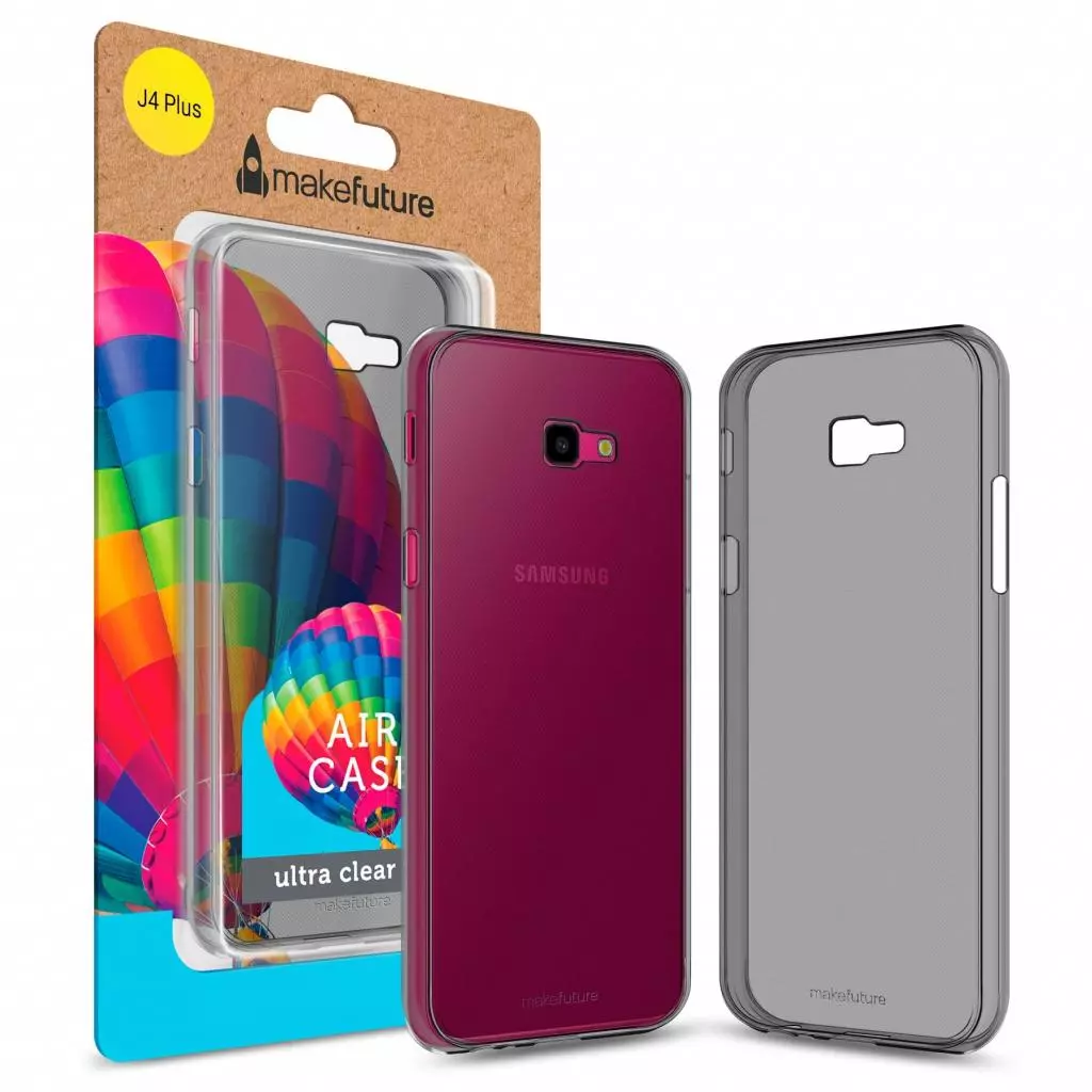 Чехол для моб. телефона MakeFuture Air Case (TPU) Samsung J4 Plus 2018 (J415) Black (MCA-SJ415BK)