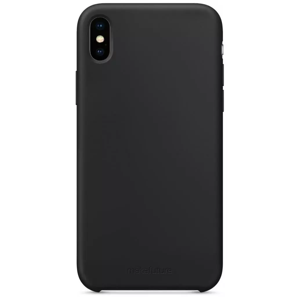 Чехол для моб. телефона MakeFuture Silicone Case Apple iPhone XS Max Black (MCS-AIXSMBK) - 1 Чехол для моб. телефона MakeFuture Silicone Case Apple iPhone XS Max Black (MCS-AIXSMBK) - 1