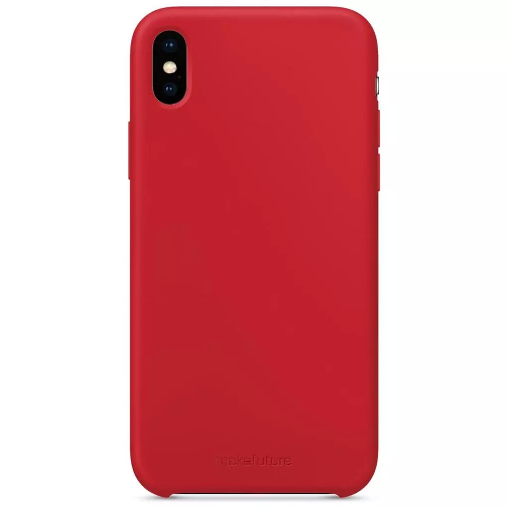 Чехол для моб. телефона MakeFuture Silicone Case Apple iPhone XS Max Red (MCS-AIXSMRD) - 1 Чехол для моб. телефона MakeFuture Silicone Case Apple iPhone XS Max Red (MCS-AIXSMRD) - 1