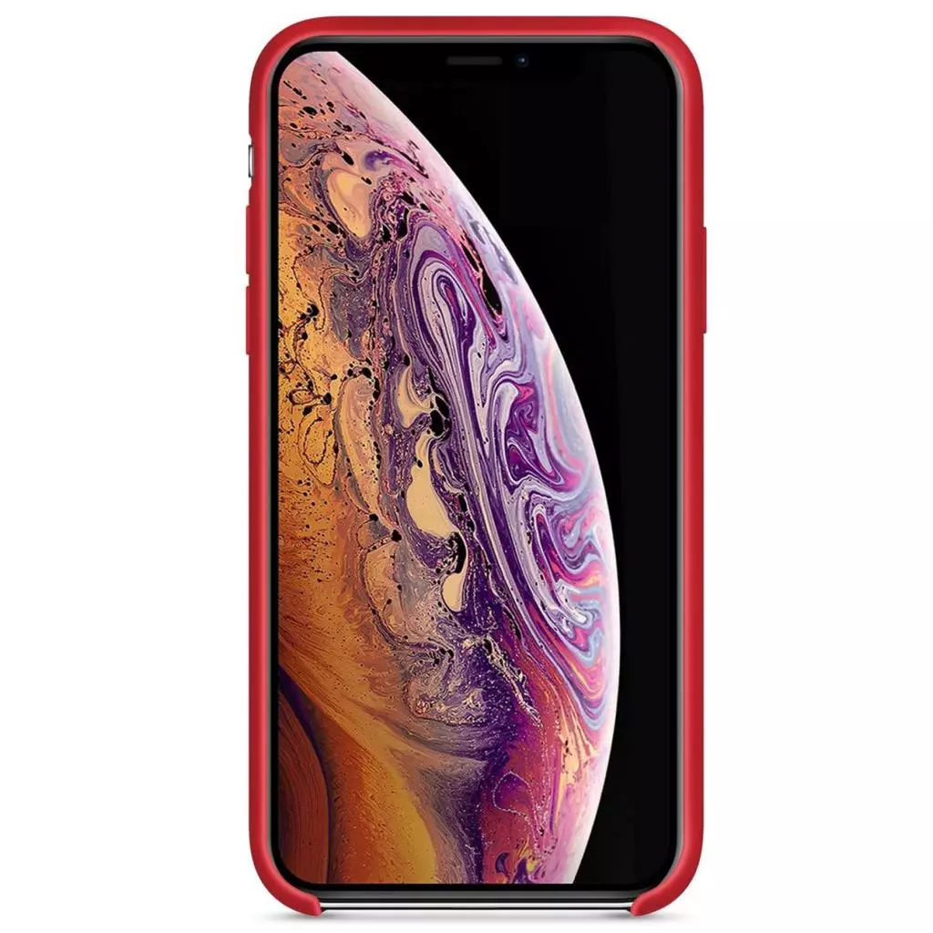 Чехол для моб. телефона MakeFuture Silicone Case Apple iPhone XS Max Red (MCS-AIXSMRD) - 2 Чехол для моб. телефона MakeFuture Silicone Case Apple iPhone XS Max Red (MCS-AIXSMRD) - 2