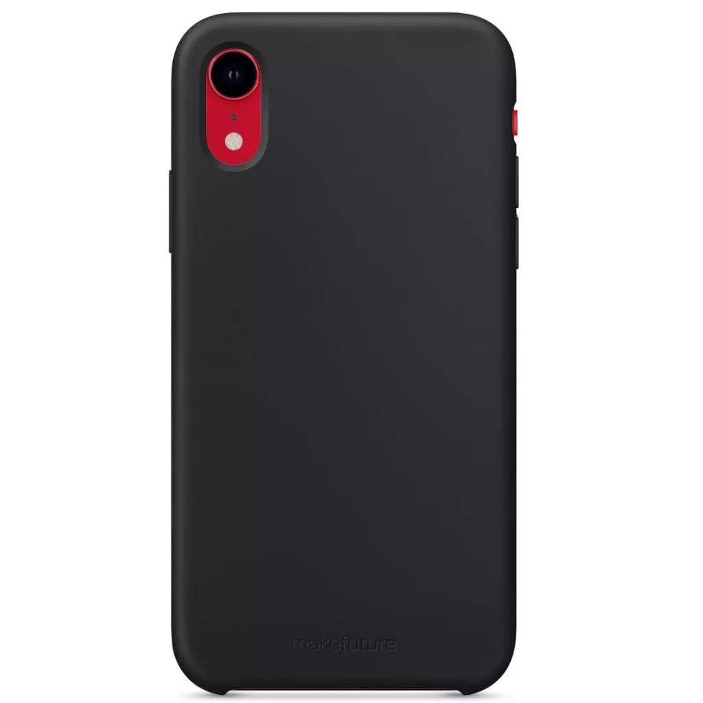 Чехол для моб. телефона MakeFuture Silicone Case Apple iPhone XR Black (MCS-AIXRBK) - 1 Чехол для моб. телефона MakeFuture Silicone Case Apple iPhone XR Black (MCS-AIXRBK) - 1