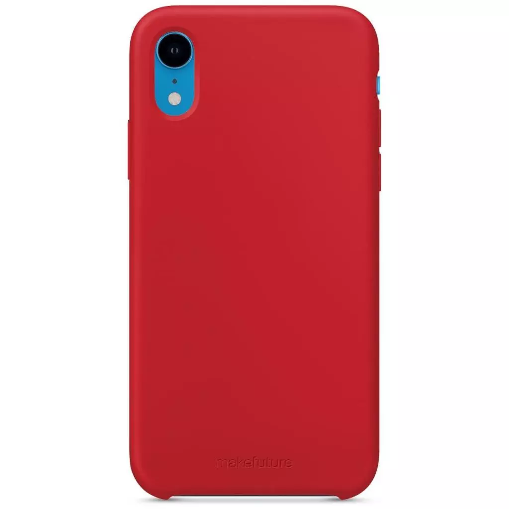 Чехол для моб. телефона MakeFuture Silicone Case Apple iPhone XR Red (MCS-AIXRRD) - 1 Чехол для моб. телефона MakeFuture Silicone Case Apple iPhone XR Red (MCS-AIXRRD) - 1