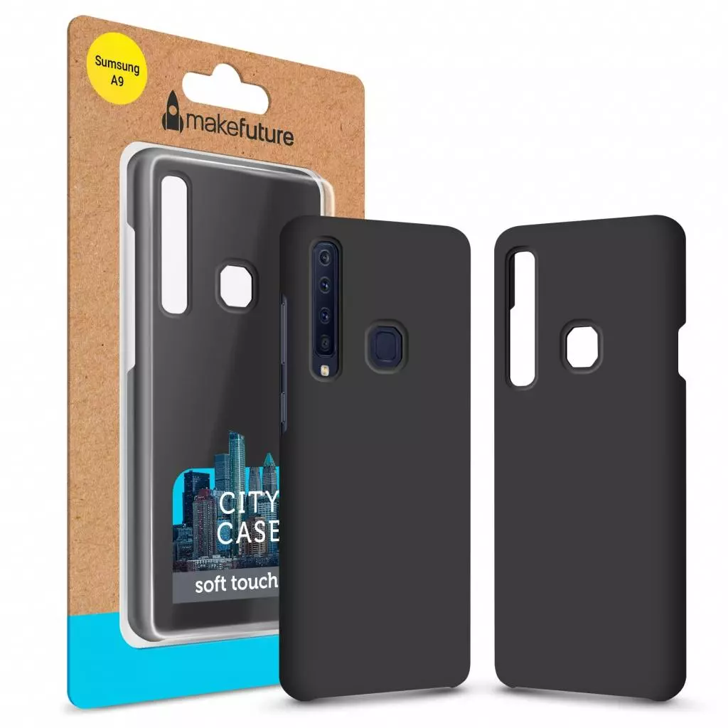 Чехол для моб. телефона MakeFuture City Case (PC) Samsung A9 2018 (A920) Black (MCC-SA920BK)