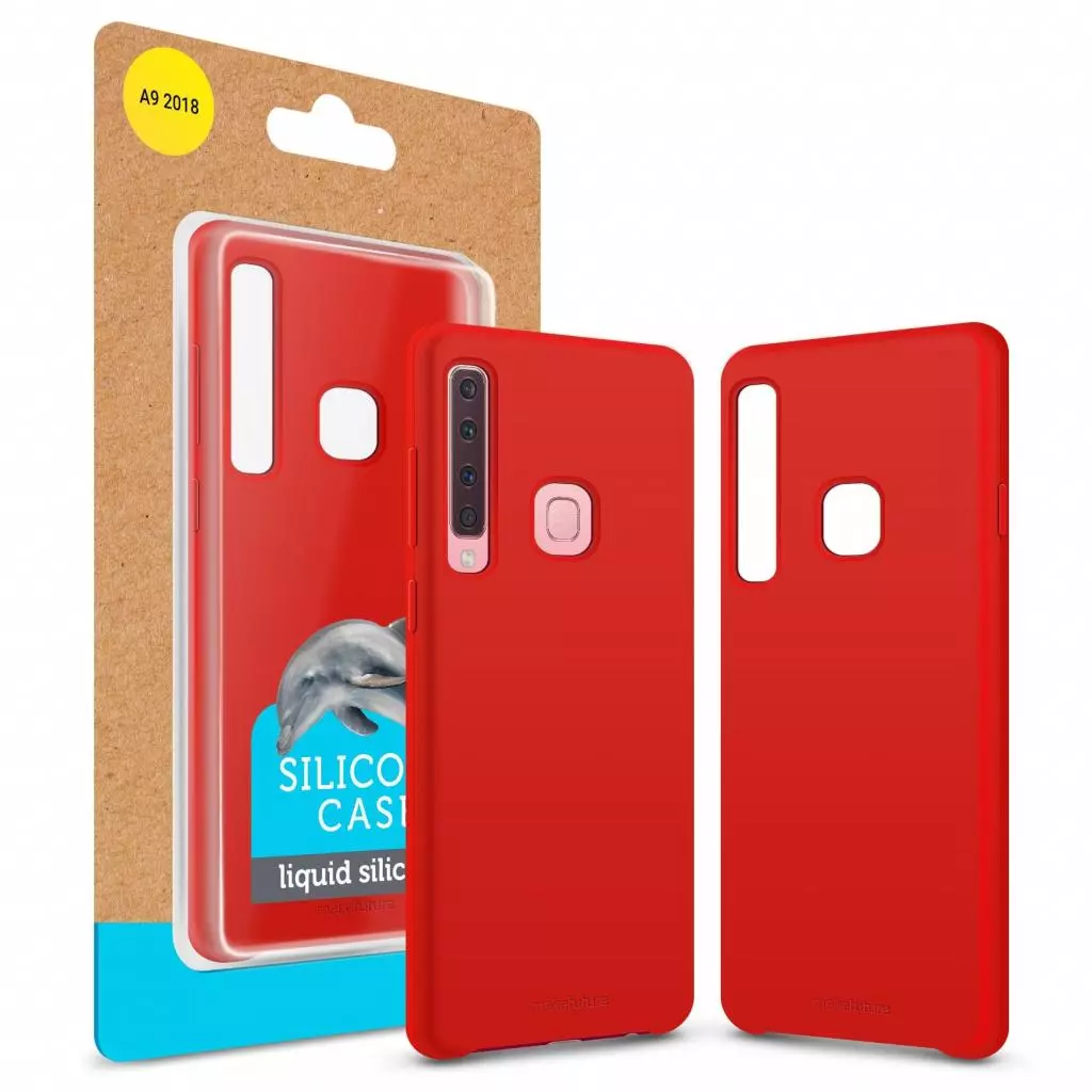 Чехол для моб. телефона MakeFuture Silicone Case Samsung A9 2018 (A920) Red (MCS-SA920RD)