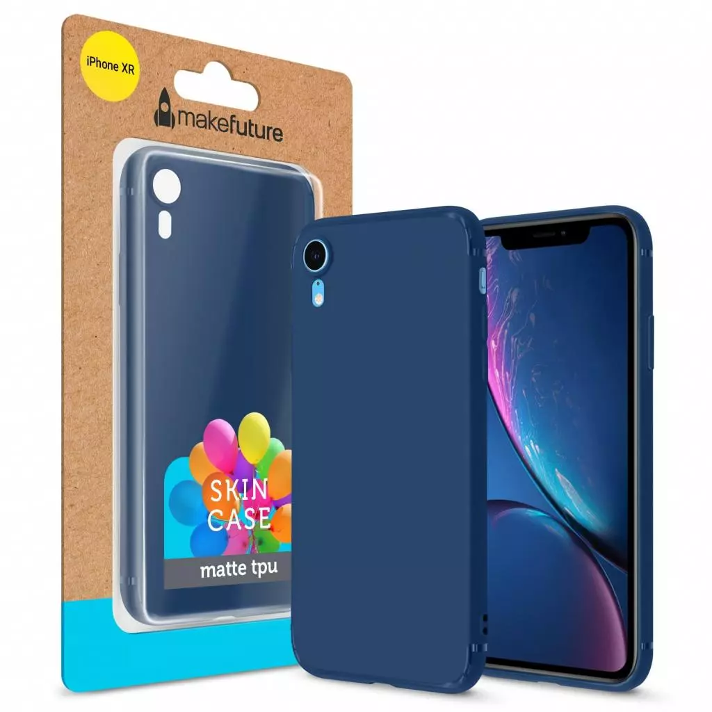 Чехол для моб. телефона MakeFuture Skin Case Apple iPhone XR Blue (MCSK-AIXRBL)