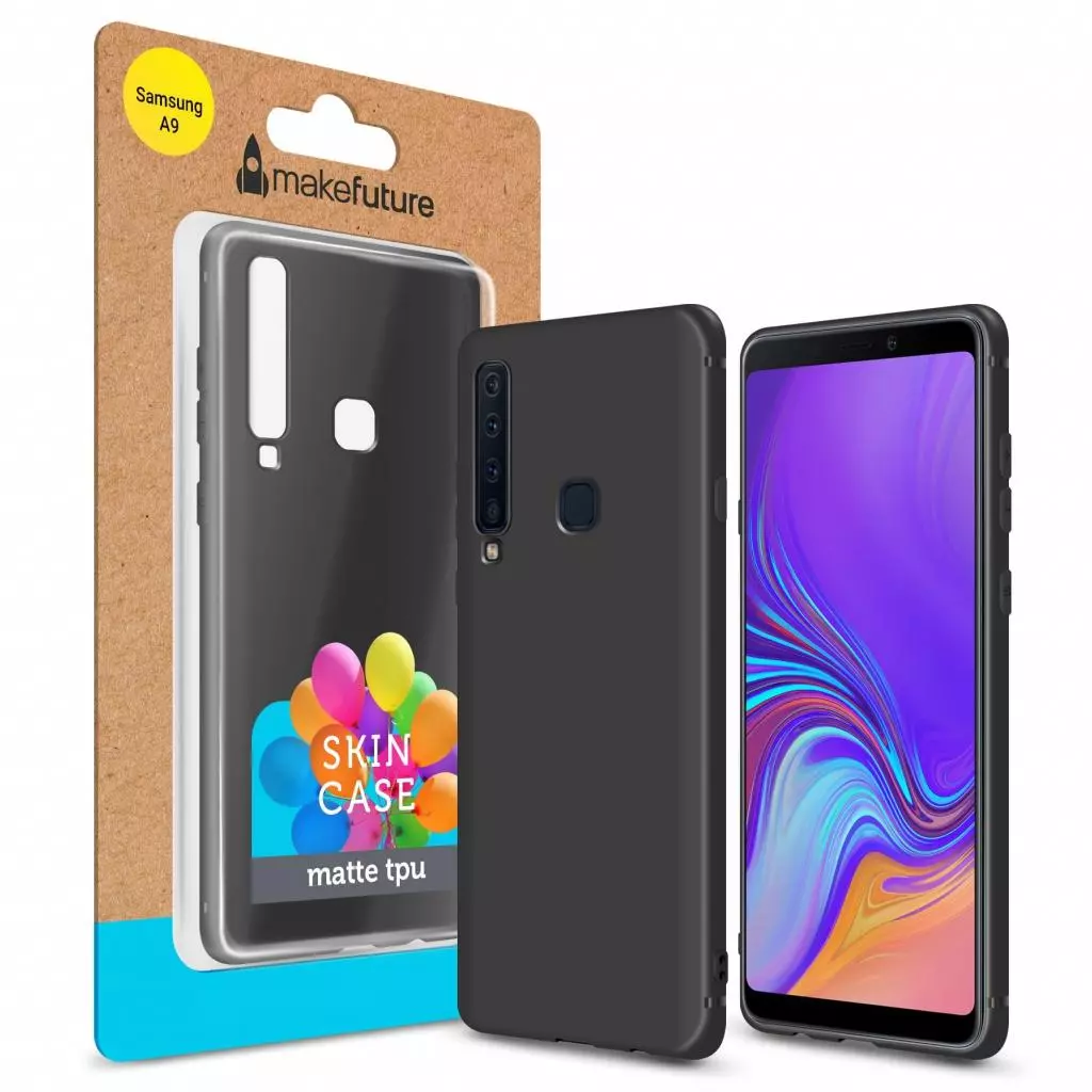 Чехол для моб. телефона MakeFuture Skin Case Samsung A9 2018 (A920) Black (MCSK-SA920BK)