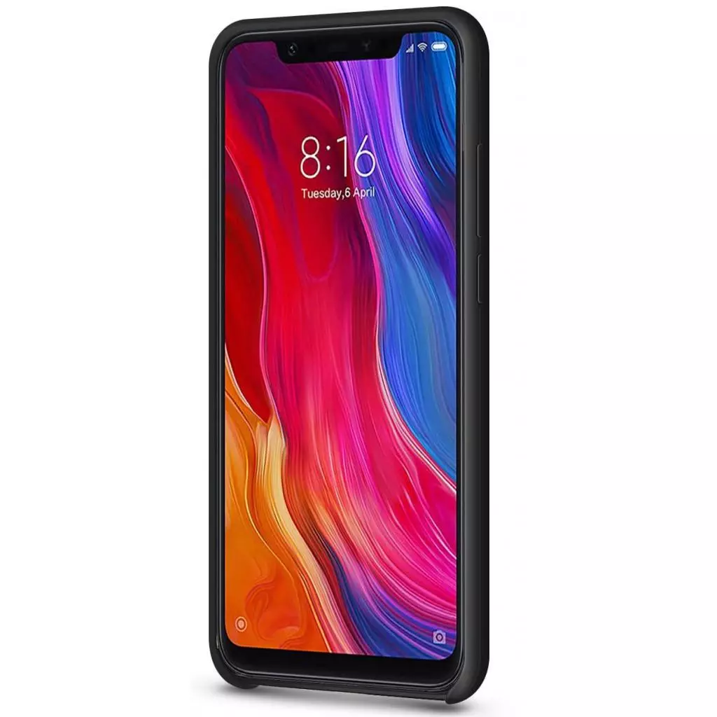 Чехол для моб. телефона MakeFuture Silicone Case Xiaomi Mi8 Black (MCS-XM8BK) - 4 Чехол для моб. телефона MakeFuture Silicone Case Xiaomi Mi8 Black (MCS-XM8BK) - 4