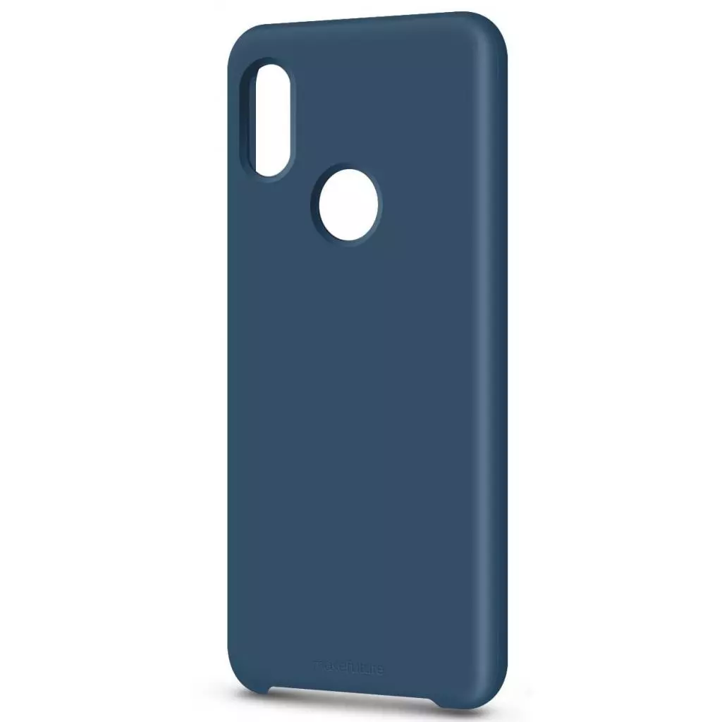 Чехол для моб. телефона MakeFuture Silicone Case Xiaomi Mi8 Blue (MCS-XM8BL) - 1 Чехол для моб. телефона MakeFuture Silicone Case Xiaomi Mi8 Blue (MCS-XM8BL) - 1