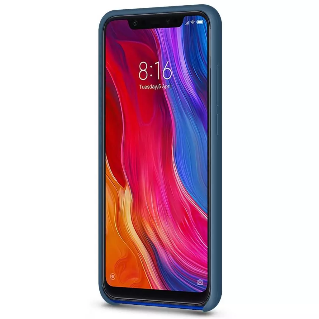 Чехол для моб. телефона MakeFuture Silicone Case Xiaomi Mi8 Blue (MCS-XM8BL) - 4 Чехол для моб. телефона MakeFuture Silicone Case Xiaomi Mi8 Blue (MCS-XM8BL) - 4
