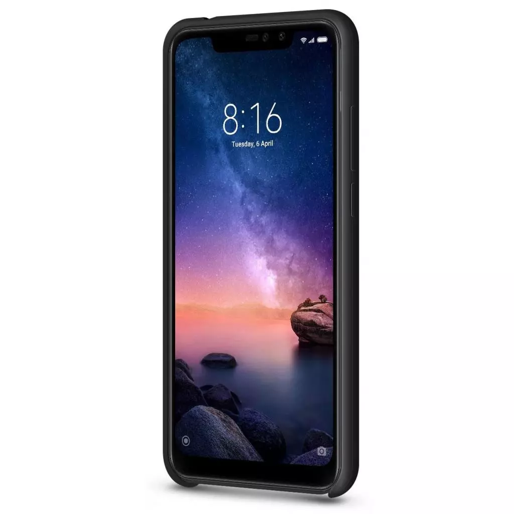 Чехол для моб. телефона MakeFuture Silicone Case Xiaomi Redmi Note 6 Pro Black (MCS-XRN6PBK) - 4