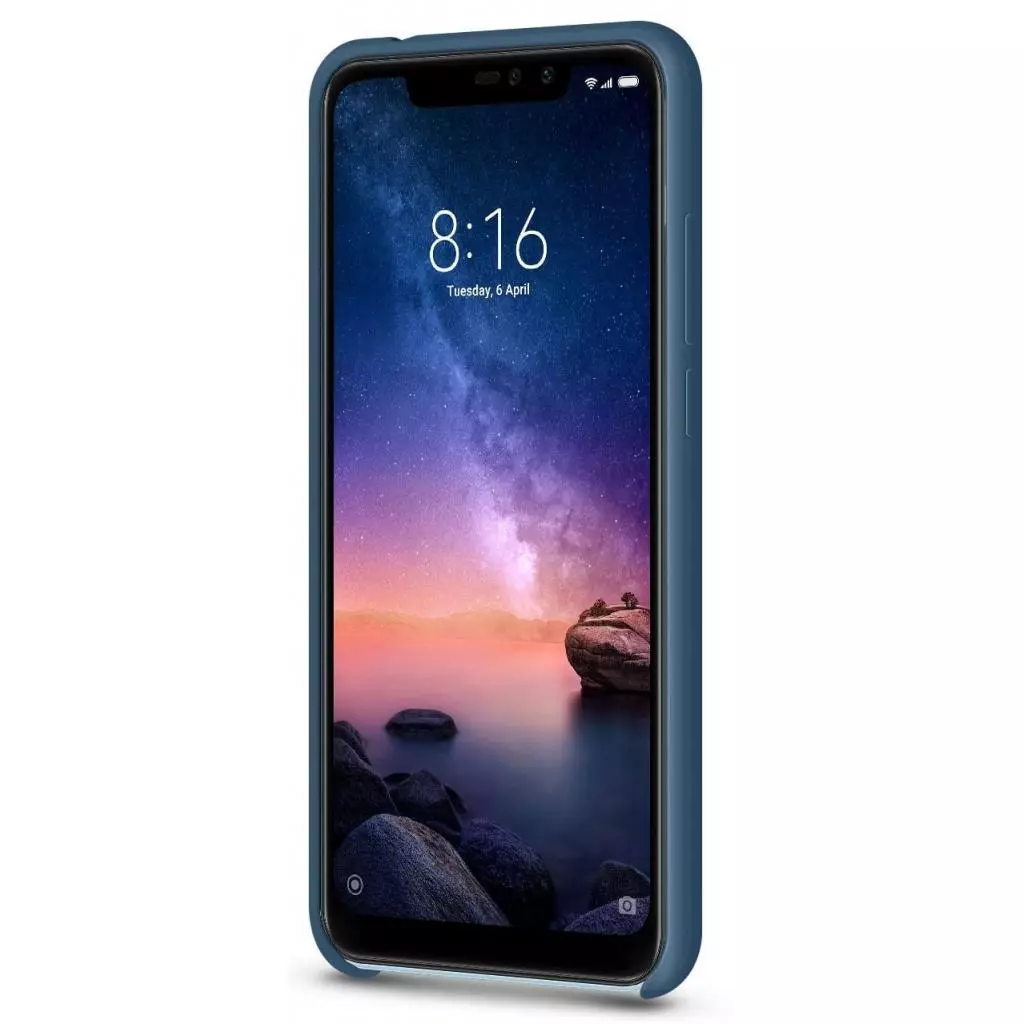 Чехол для моб. телефона MakeFuture Silicone Case Xiaomi Redmi Note 6 Pro Blue (MCS-XRN6PBL) - 4 Чехол для моб. телефона MakeFuture Silicone Case Xiaomi Redmi Note 6 Pro Blue (MCS-XRN6PBL) - 4