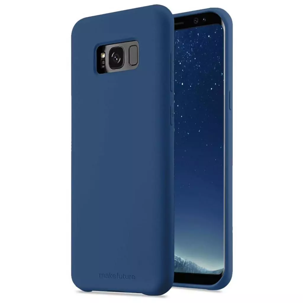 Чехол для моб. телефона MakeFuture Silicone Case Samsung S8 Plus Blue (MCS-SS8PBL)