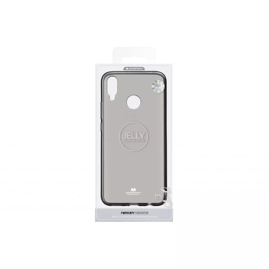 Чехол для моб. телефона Goospery Huawei P Smart+ Transparent Jelly Black (8809640714689) - 2 Чехол для моб. телефона Goospery Huawei P Smart+ Transparent Jelly Black (8809640714689) - 2