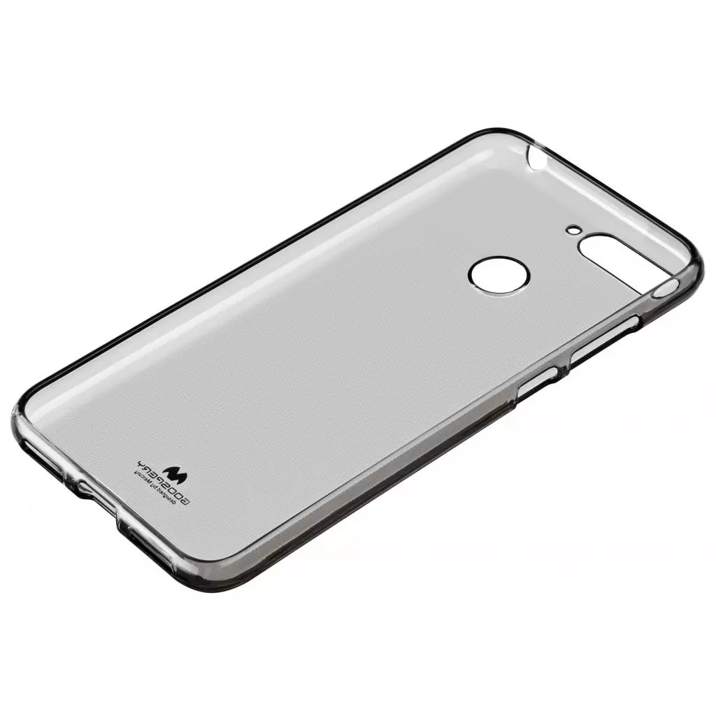 Чехол для моб. телефона Goospery Transparent Jelly Huawei Y6 Prime 2018 Black (8809621284620) - 1
