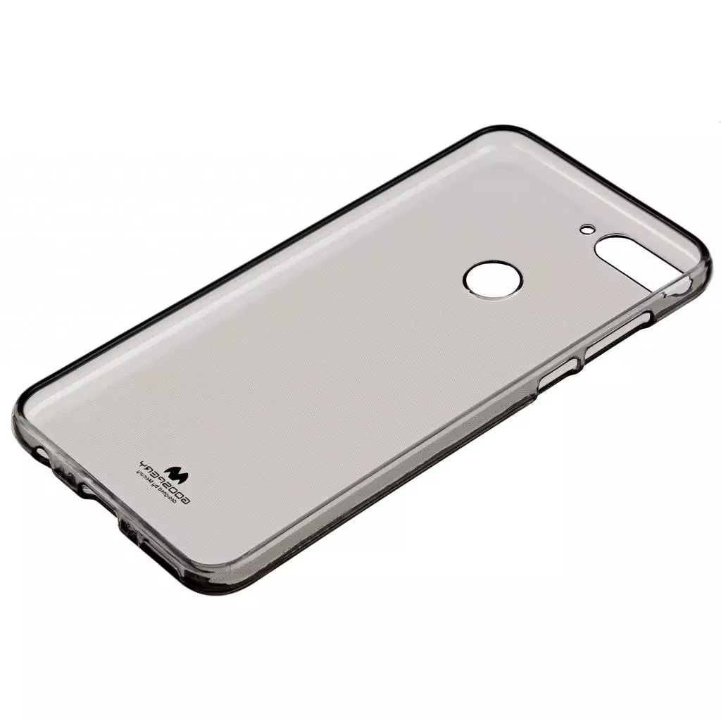 Чехол для моб. телефона Goospery Transparent Jelly Huawei Y7 Prime 2018 Black (8809621284637) - 1