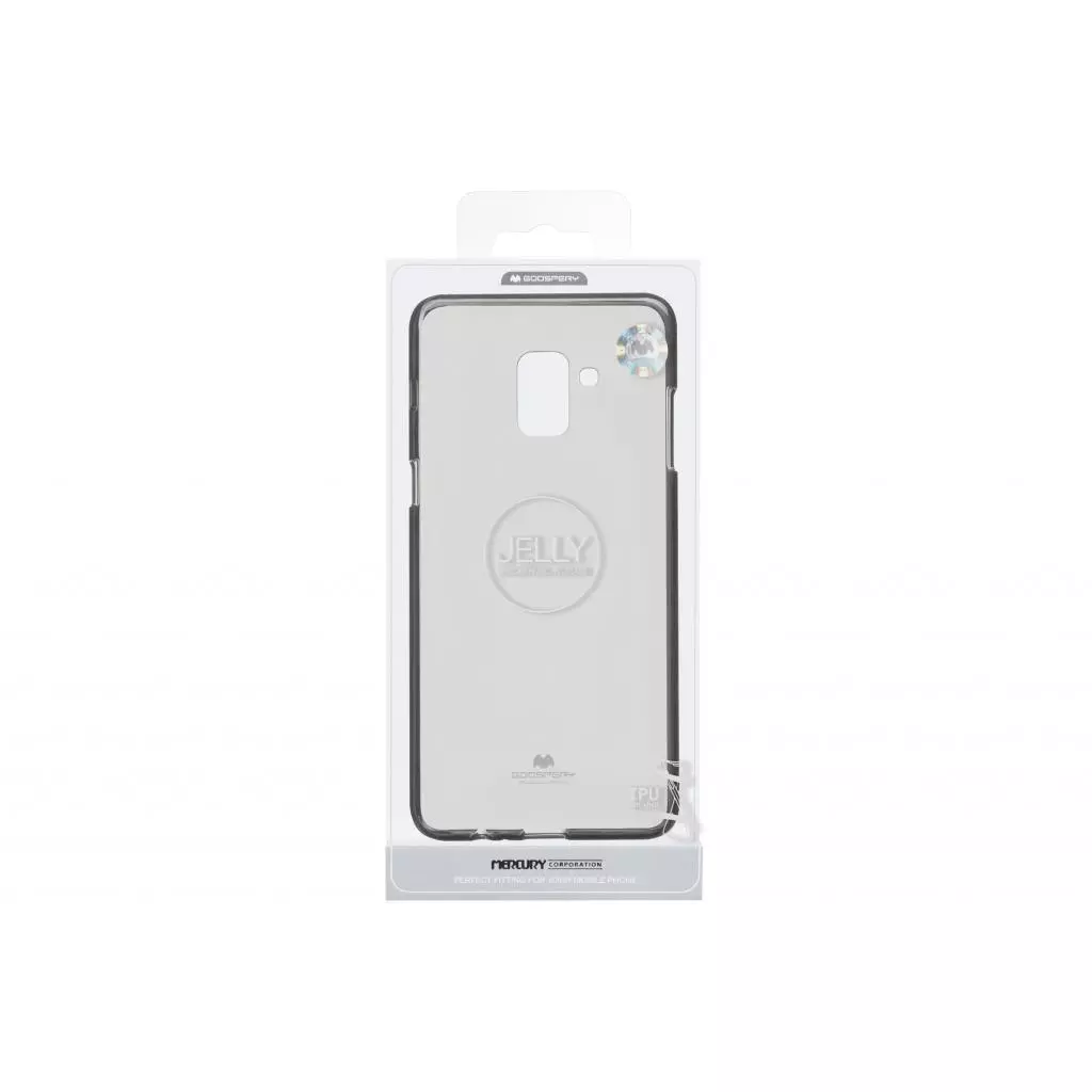 Чехол для моб. телефона Goospery Transparent Jelly Samsung Galaxy A8 Plus A730 Black (8809621284477) - 2 Чехол для моб. телефона Goospery Transparent Jelly Samsung Galaxy A8 Plus A730 Black (8809621284477) - 2