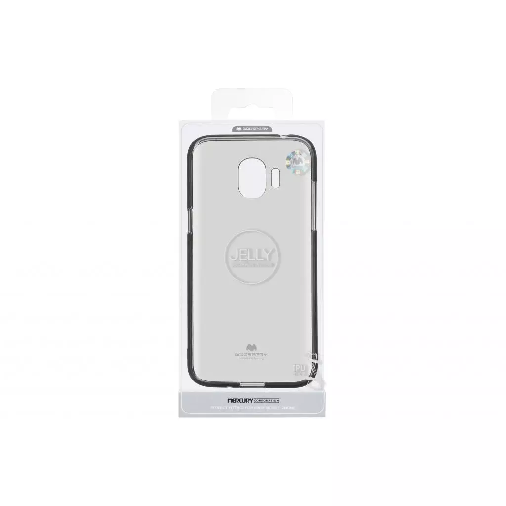 Чехол для моб. телефона Goospery Transparent Jelly Samsung Galaxy J2 J250 Black (8809621309736) - 2 Чехол для моб. телефона Goospery Transparent Jelly Samsung Galaxy J2 J250 Black (8809621309736) - 2