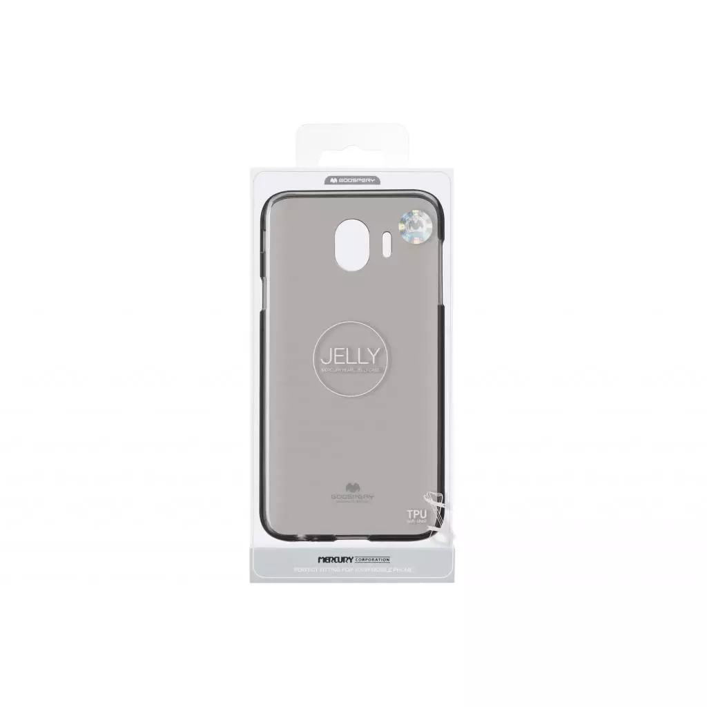 Чехол для моб. телефона Goospery Transparent Jelly Samsung Galaxy J4 J400 Black (8809621284491) - 2 Чехол для моб. телефона Goospery Transparent Jelly Samsung Galaxy J4 J400 Black (8809621284491) - 2