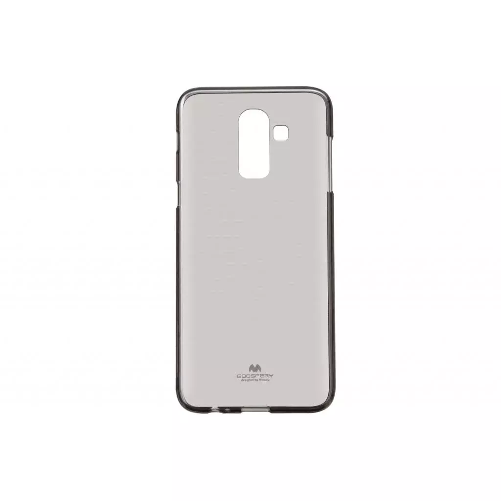 Чехол для моб. телефона Goospery Transparent Jelly Samsung Galaxy J8 J810 Black (8809621284538)