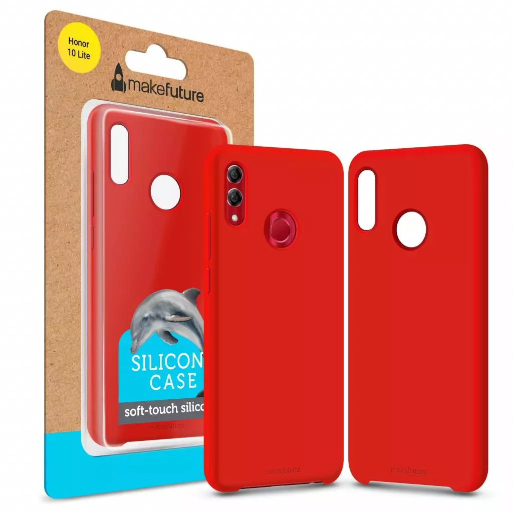 Чехол для моб. телефона MakeFuture Silicone Case Honor 10 Lite Red (MCS-H10LRD)