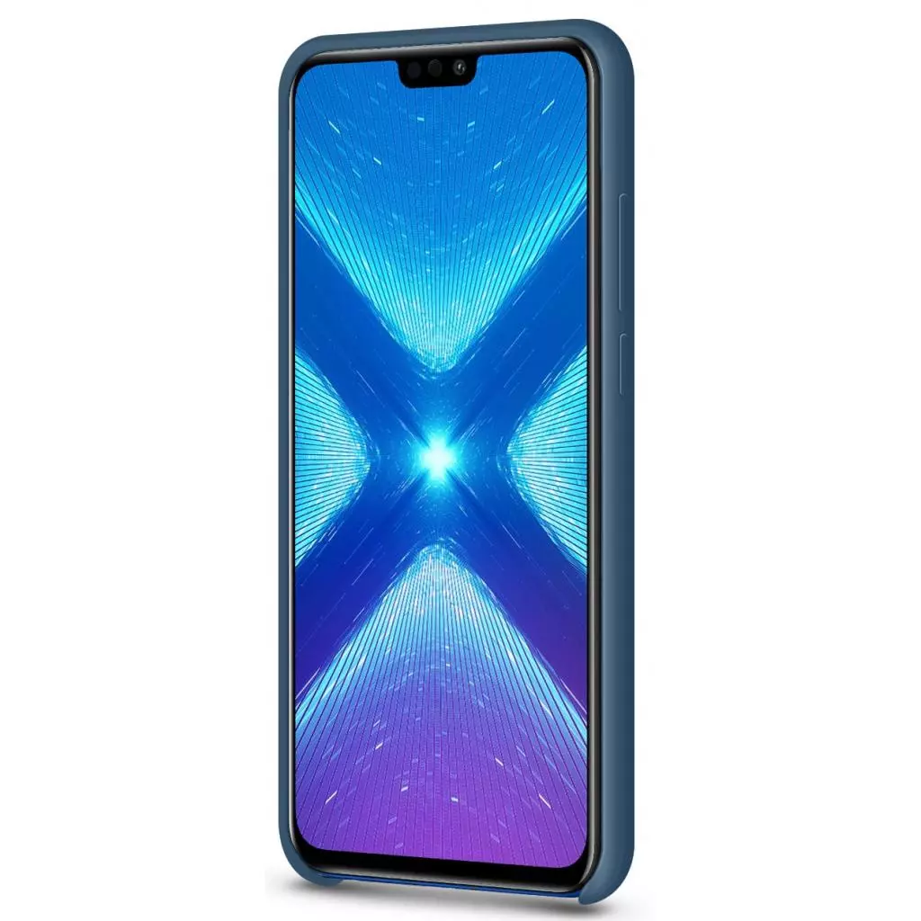 Чехол для моб. телефона MakeFuture Silicone Case Honor 8X Blue (MCS-H8XBL) - 4