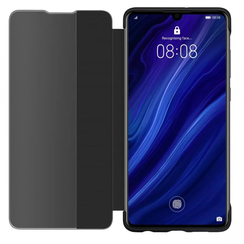 Чехол для моб. телефона Huawei P30 Smart View Flip Cover Black (51992860) - 2 Чехол для моб. телефона Huawei P30 Smart View Flip Cover Black (51992860) - 2