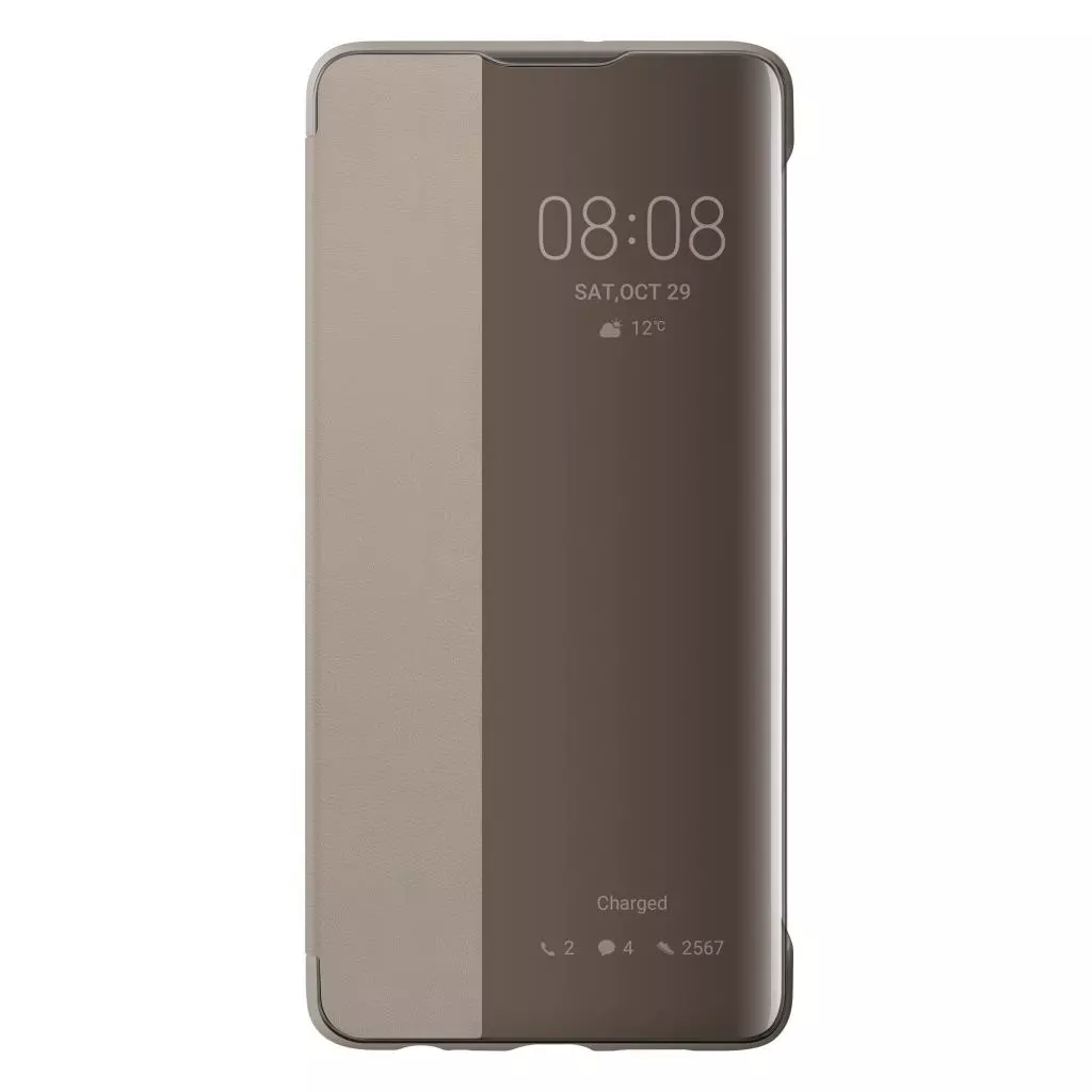Чехол для моб. телефона Huawei P30 Smart View Flip Cover Khaki (51992864)