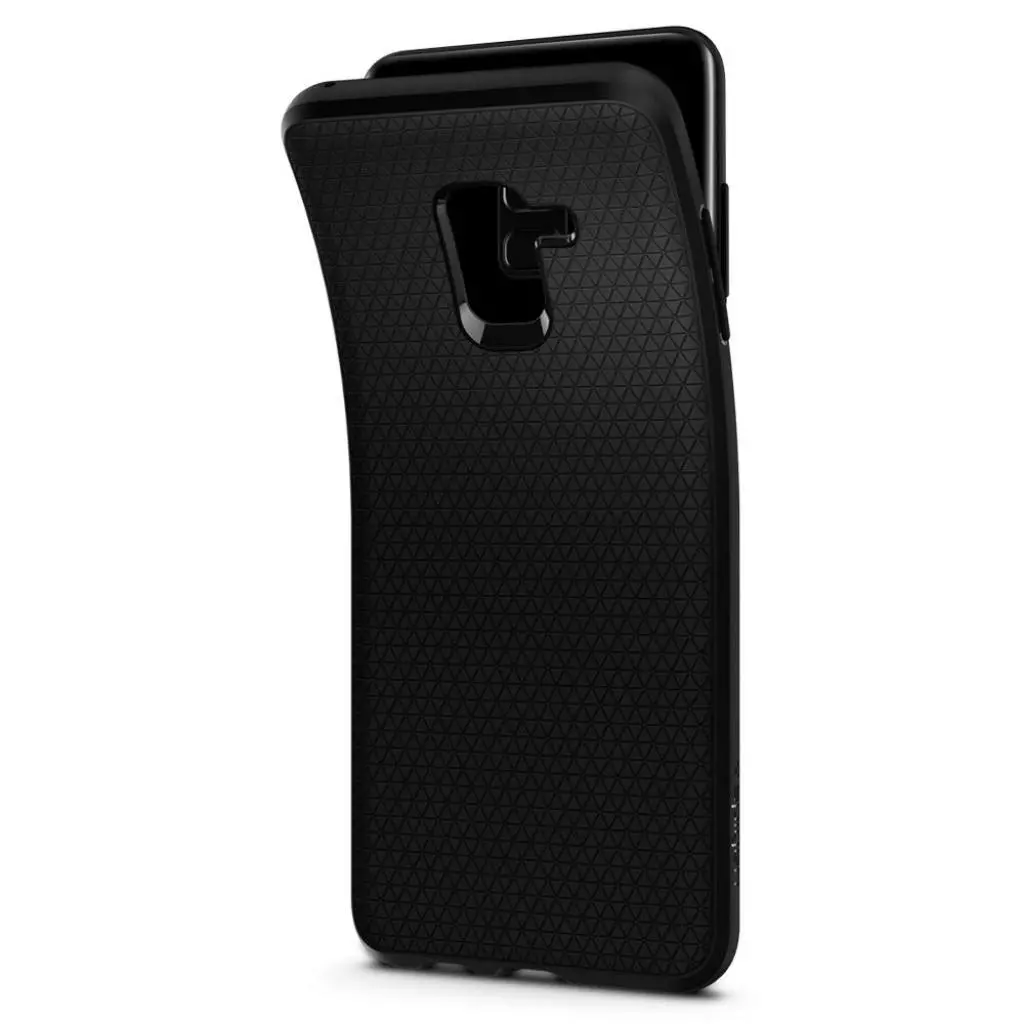 Чехол для моб. телефона Spigen Galaxy A8 (2018) Case Liquid Air Matte Black (590CS22747) - 4 Чехол для моб. телефона Spigen Galaxy A8 (2018) Case Liquid Air Matte Black (590CS22747) - 4