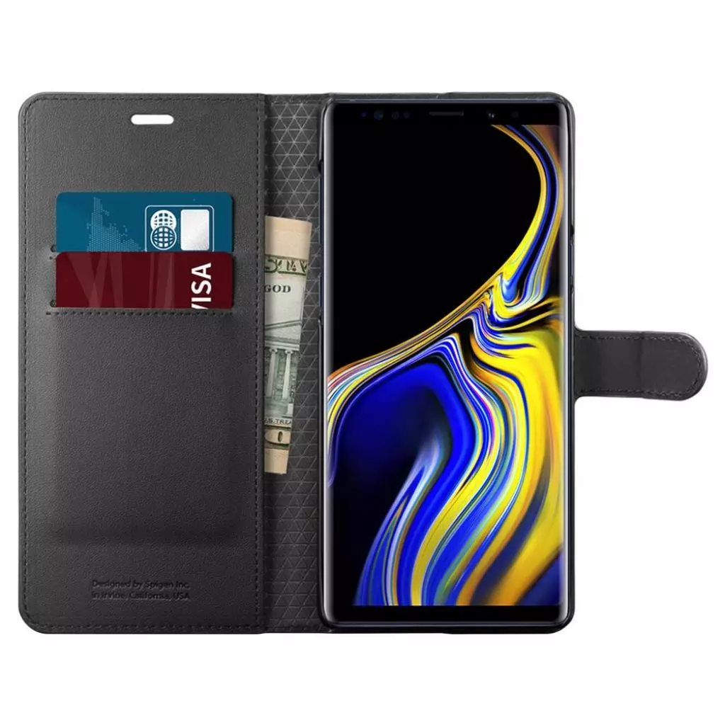 Чехол для моб. телефона Spigen Galaxy Note 9 Case Wallet S Black (599CS24579) - 6 Чехол для моб. телефона Spigen Galaxy Note 9 Case Wallet S Black (599CS24579) - 6