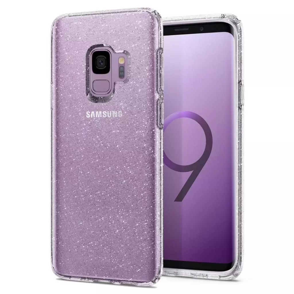 Чехол для моб. телефона Spigen Galaxy S9 Case Liquid Crystal Glitter Crystal Quartz (592CS22831) - 1 Чехол для моб. телефона Spigen Galaxy S9 Case Liquid Crystal Glitter Crystal Quartz (592CS22831) - 1