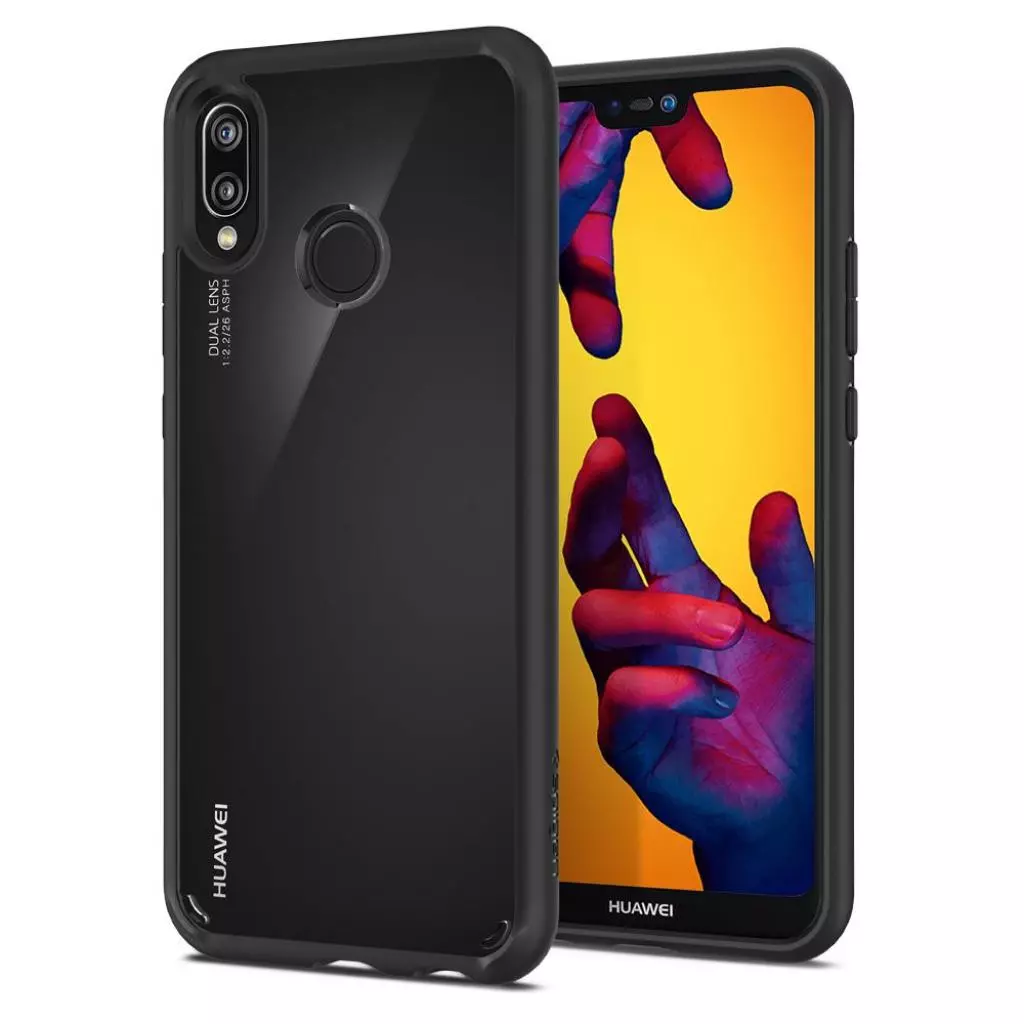 Чехол для моб. телефона Spigen HUAWEI P20 lite/nova 3e Case Ultra Hybrid Black (L22CS23075) - 1 Чехол для моб. телефона Spigen HUAWEI P20 lite/nova 3e Case Ultra Hybrid Black (L22CS23075) - 1